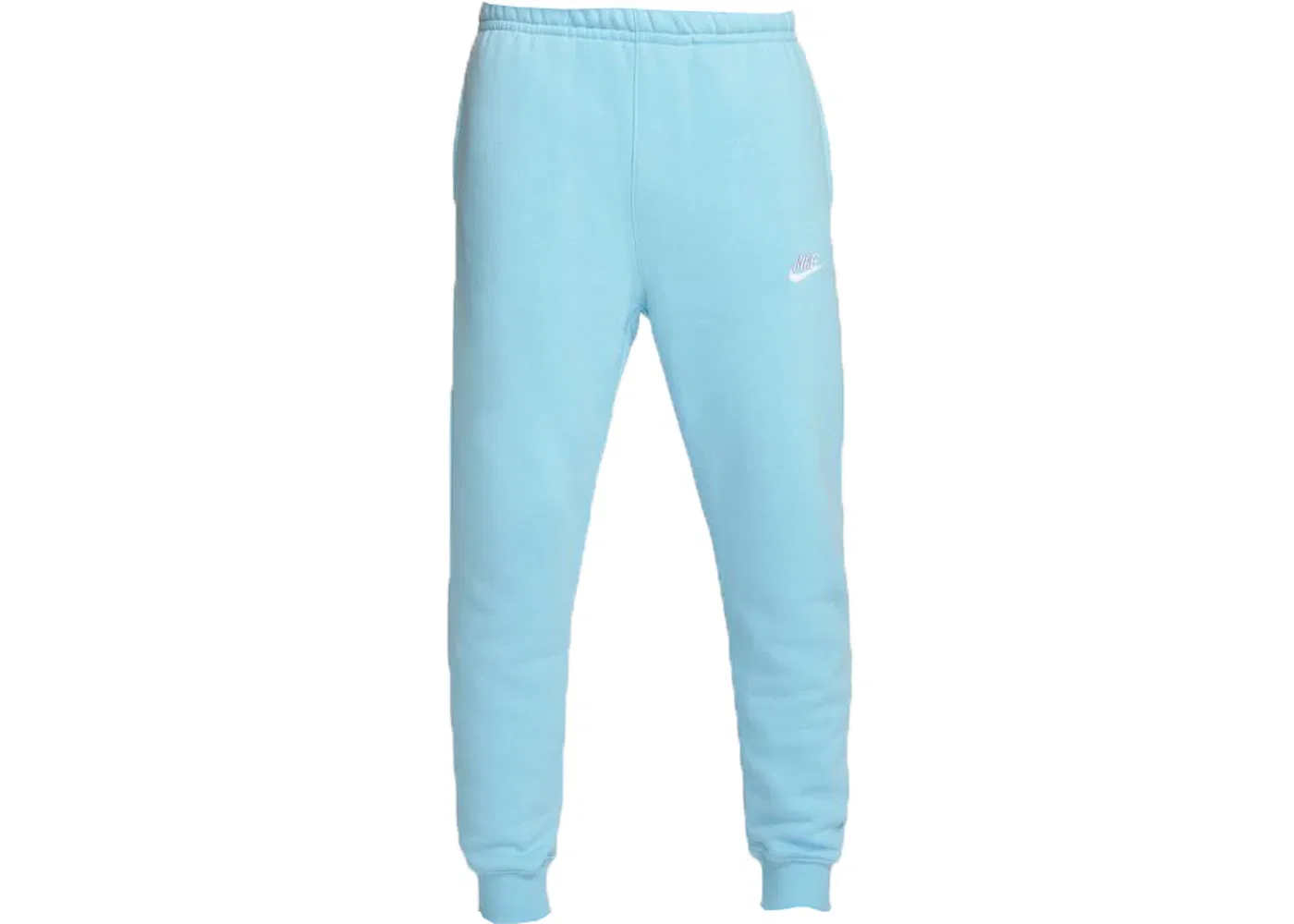 Мужские спортивные штаны из футера с эластичным поясом Nike Joggers, Blue Chill/Blue Chill/White