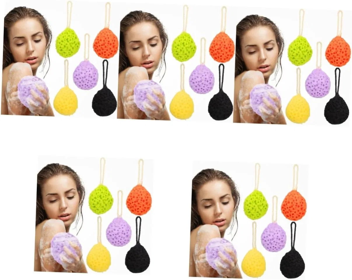 Мочалка для тела, набор 25 шт, Minkissy, мультиколор