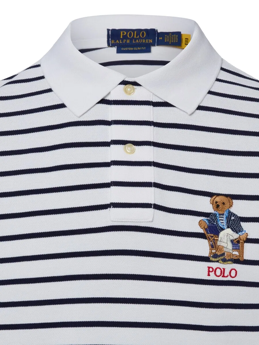 Футболка Polo Ralph Lauren цвета морской синевы — фото 3