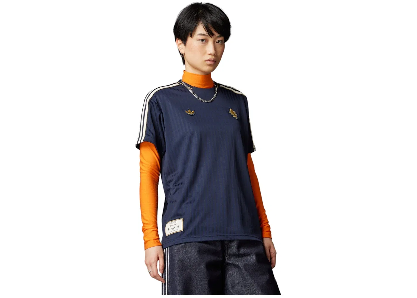 Мужская футбольная джерси Adidas Juventus Terrace Icons Jersey, Legend Ink