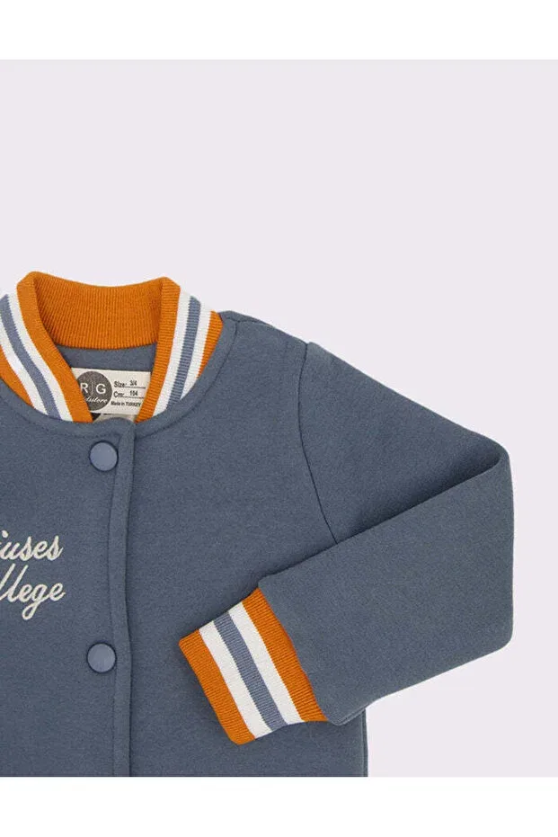 Детская куртка для девочек с принтом Rg Kidsstore, Smoked — фото 3