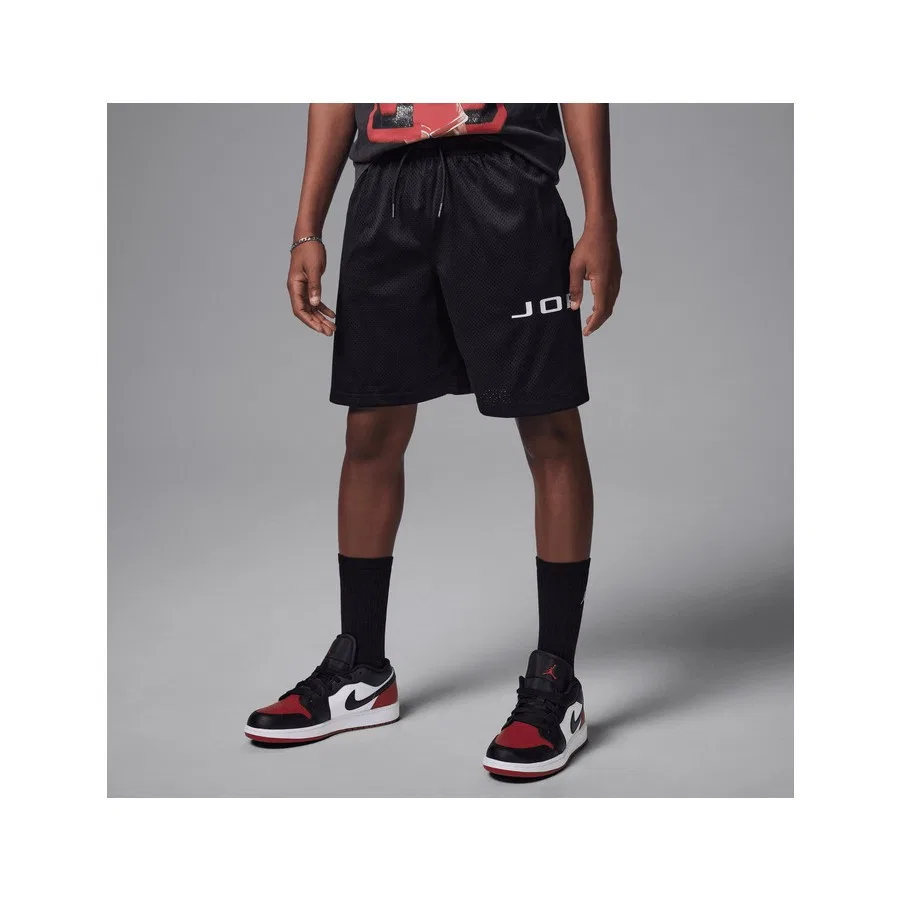 Детские спортивные шорты с сеткой Jordan Jdb Mj Baseline Mesh Short Nike, Красный