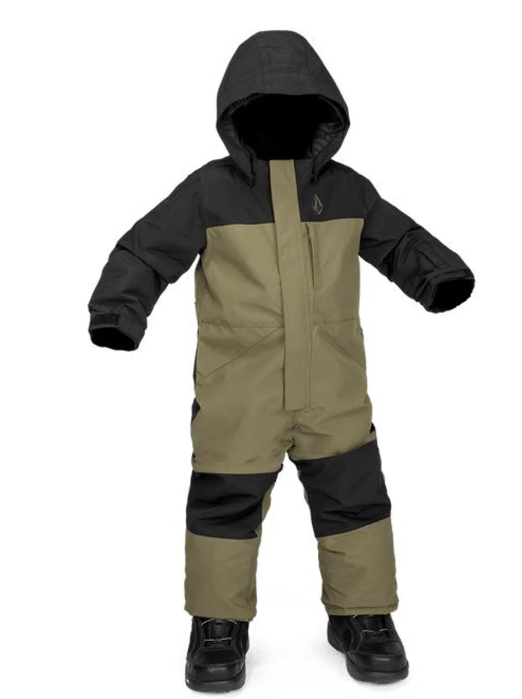 Детский комбинезон для мальчика с капюшоном Toddler Pirate King Toy Volcom, Green