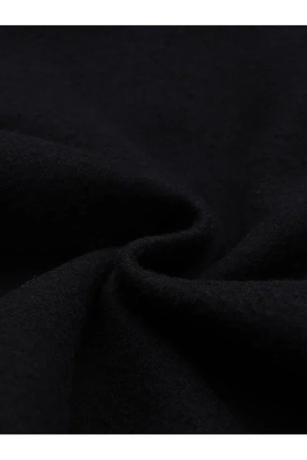 Детское худи для девочек с принтом Oversize Machetta, Black — фото 4