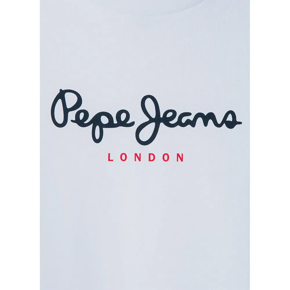 Футболка с длинным рукавом New Herman Pepe Jeans, белый — фото 3