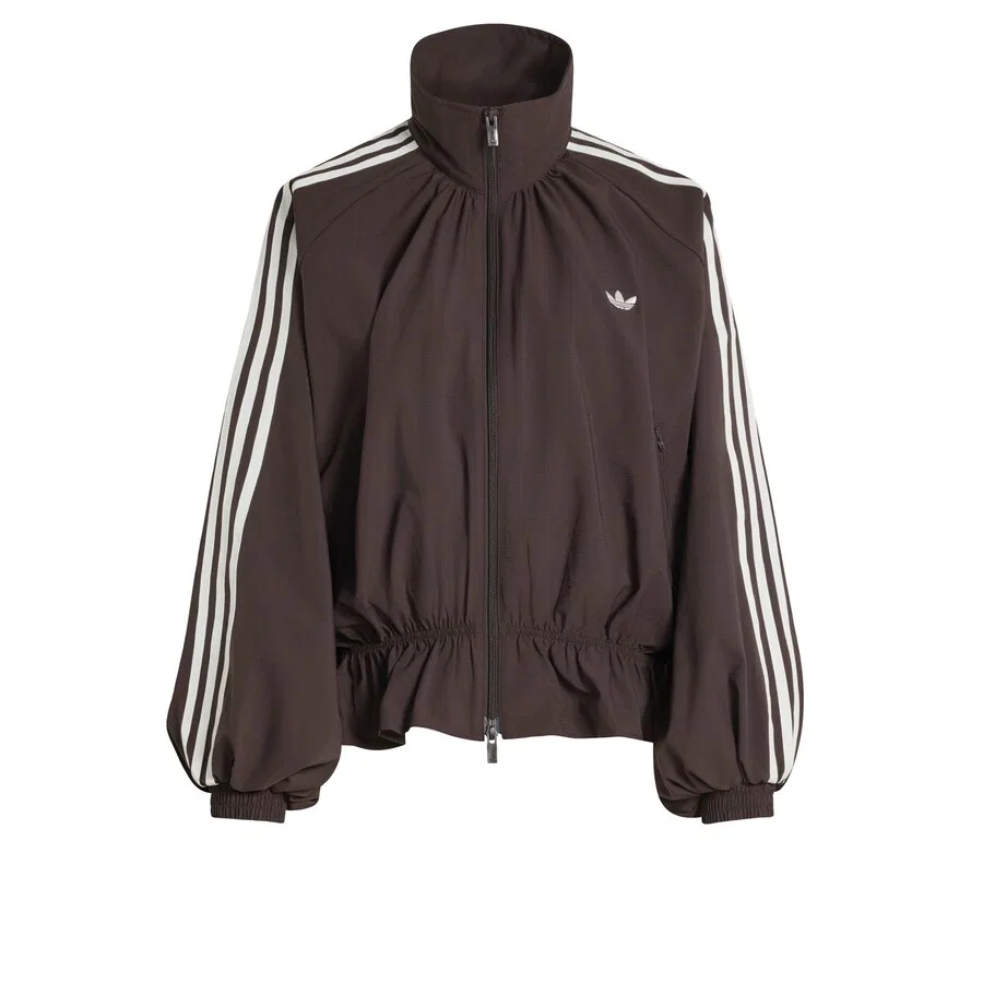 Куртка ADIDAS ORIGINALS Between-Season в шоколадном цвете — фото 3