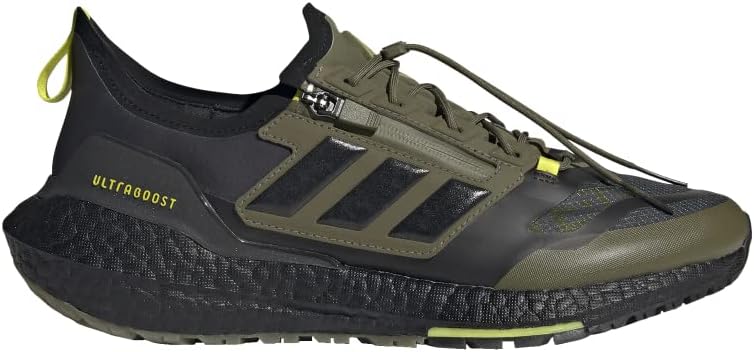 

Мужские беговые кроссовки adidas Ultraboost 21 с Gore-Tex, черный/желтый/оливковый