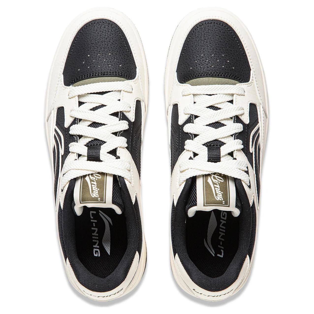 Кроссовки LINING Tianji Skateboarding Shoes Men Low-top, белый — фото 3
