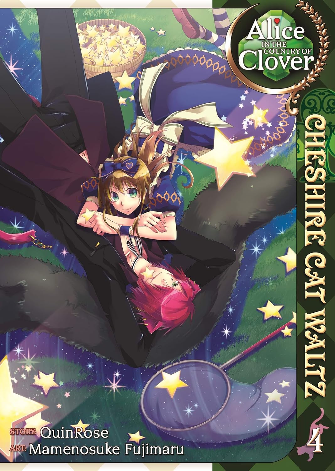 

Alice in the Country of Clover: Cheshire Cat Waltz, Vol. 4 (Seven Seas)