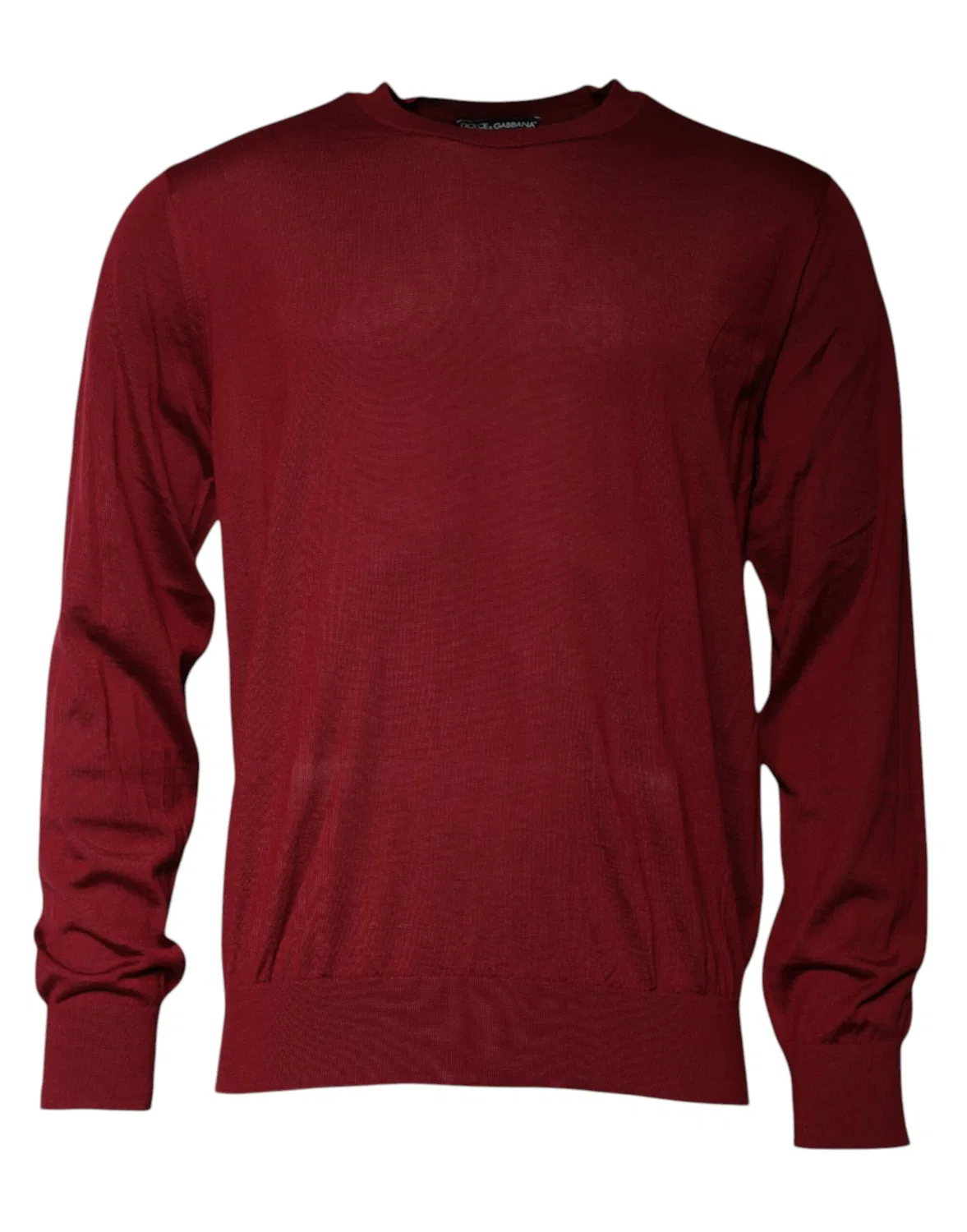 Мужской пуловер с длинным рукавом Maroon Dolce & Gabbana, Maroon