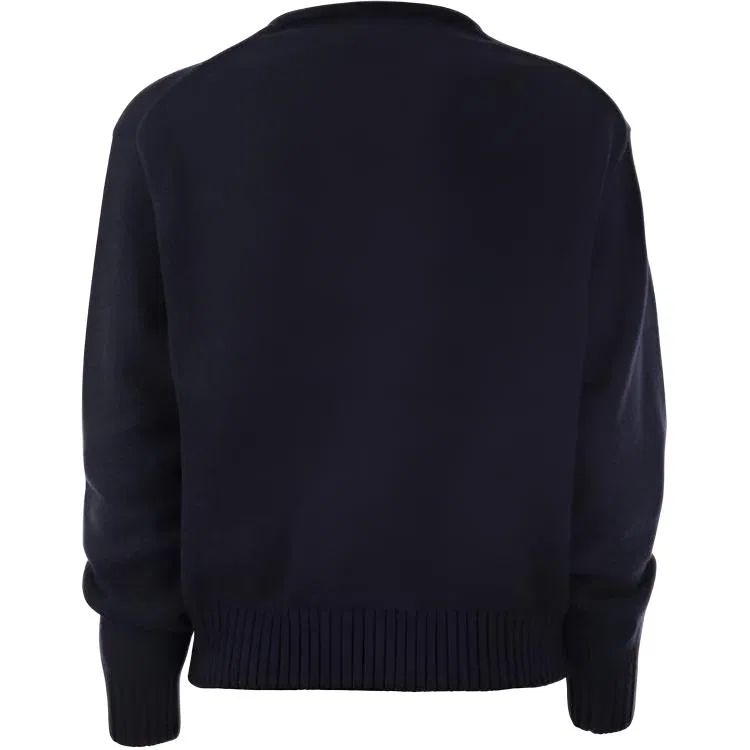 Женский свитер с круглым вырезом Polo Ralph Lauren, Blue — фото 3
