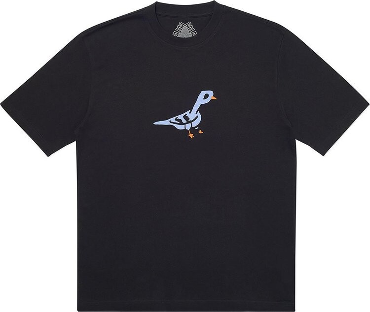 

Футболка Palace Pigeon Hole T-Shirt 'Black', черный