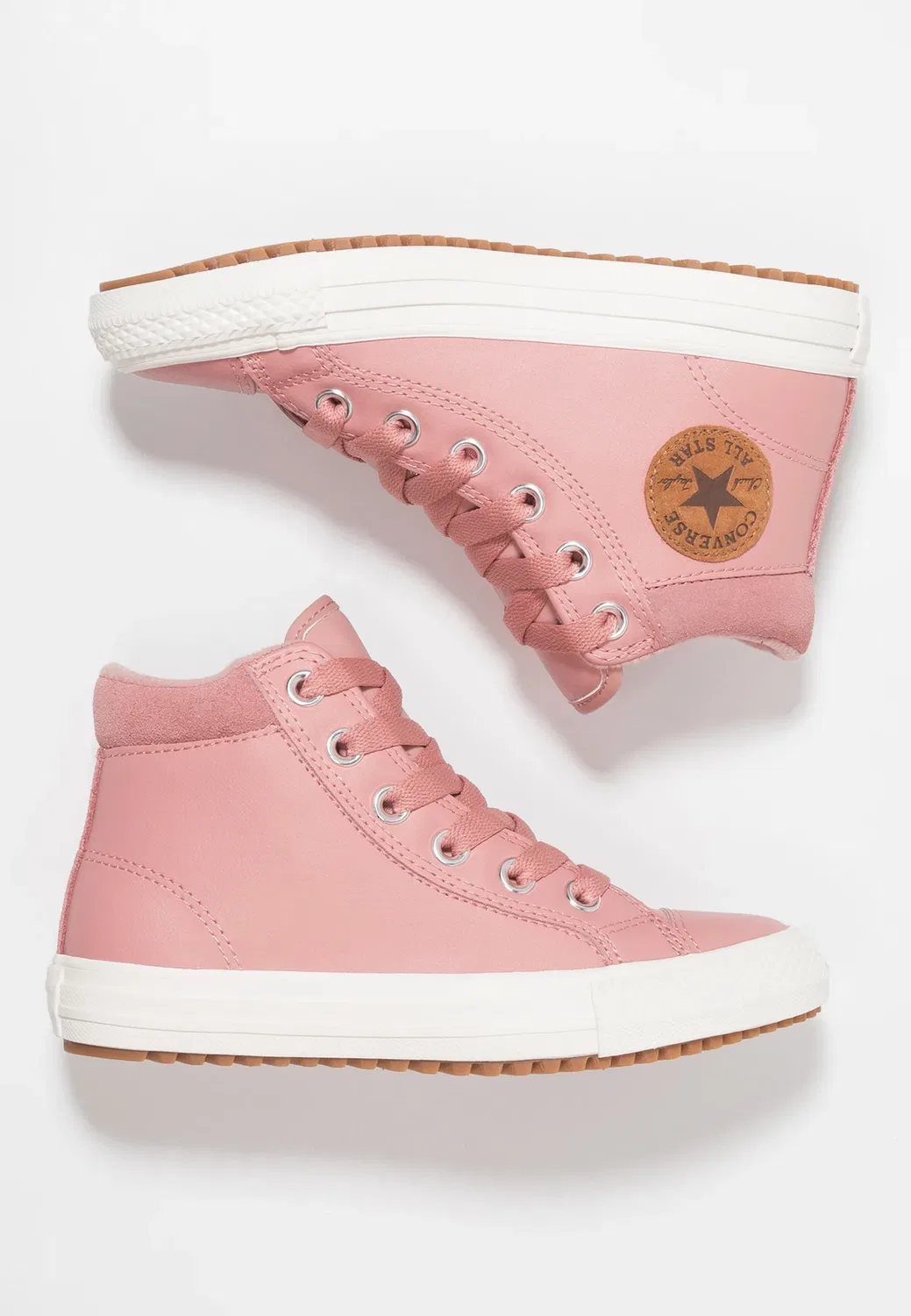 Кроссовки Chuck Taylor All Star - высокие кроссовки Converse, Rust Pink/Burnt Caramel