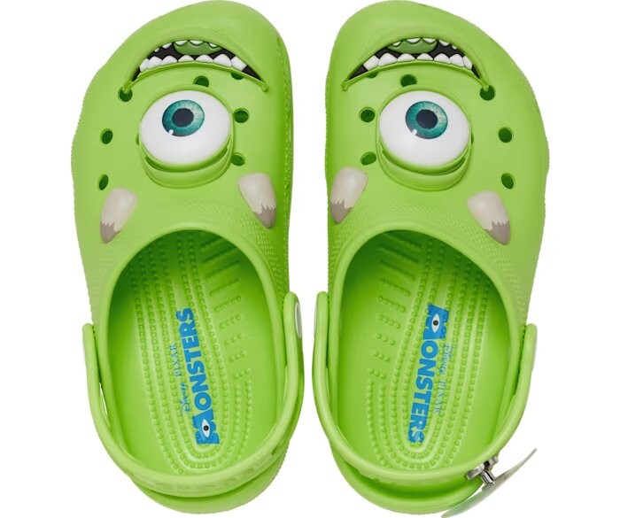 

Сабо детские Crocs Classic x Monsters, Inc. Mike, зеленый