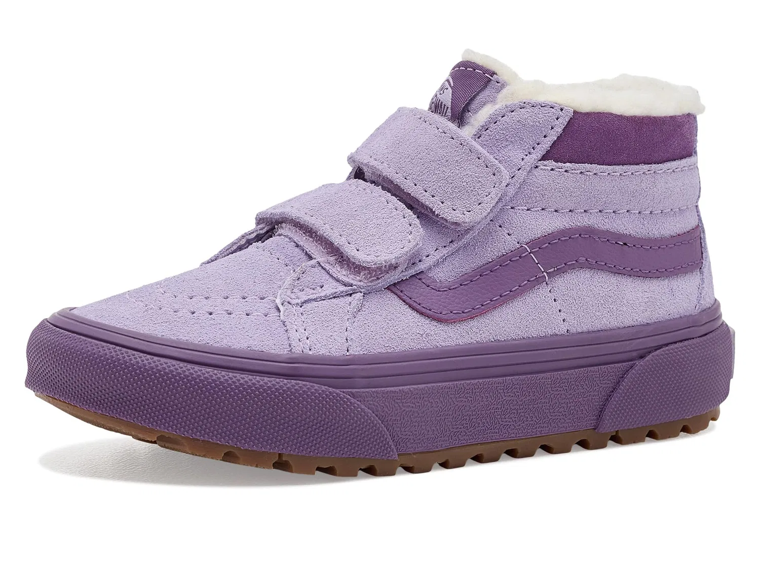 Кроссовки SK8-Mid Reissue V Insulated (для маленьких детей) Vans Kids, Prism Purple