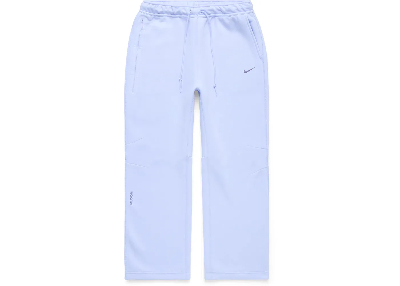 Мужские спортивные штаны из флиса с открытым низом Nike x NOCTA NRG Tech Fleece Open Hem Pants, Palest Purple Daybreak