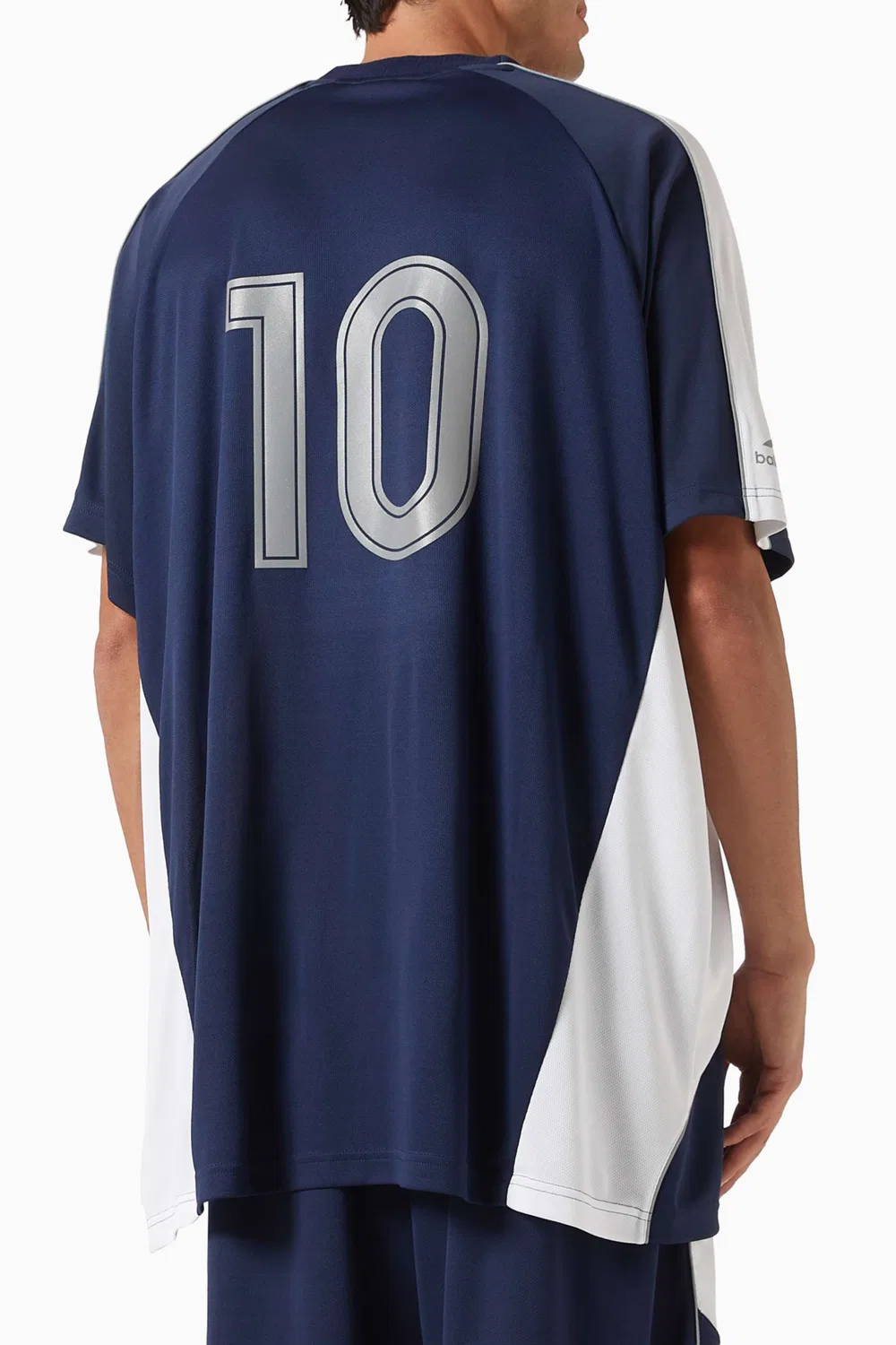 Футболка оверсайз из технического джерси Soccer Balenciaga