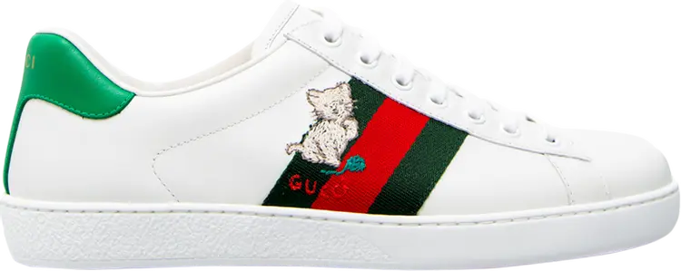 

Кроссовки Gucci Ace Kitten, белый