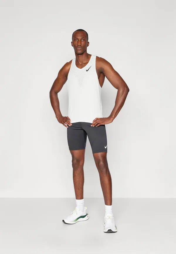 Майка с технологией Dri-fit, Nike Performance, Summit White/Black, черный — фото 2