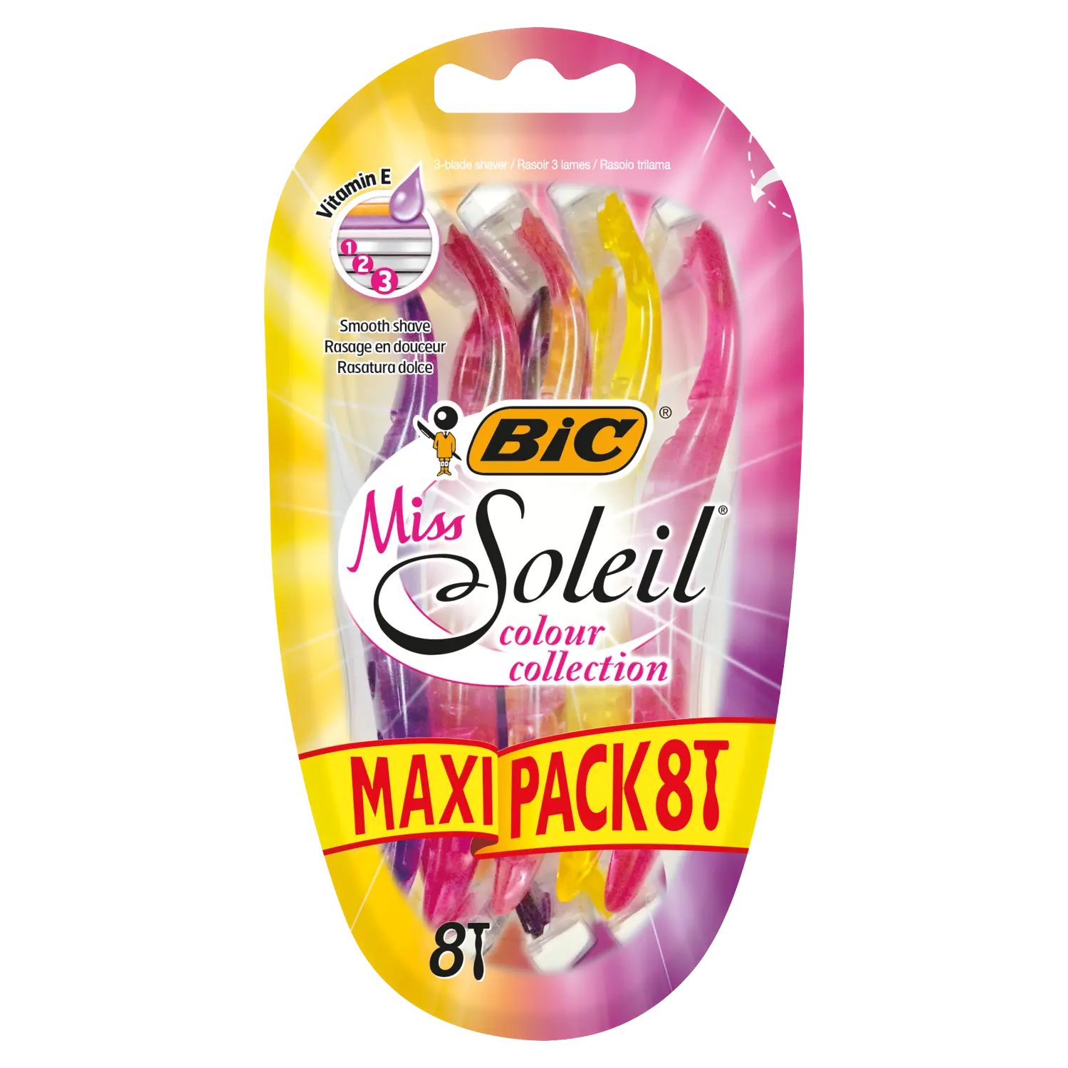 

Bic Miss Soleil бритвы, 8 шт/1 упаковка