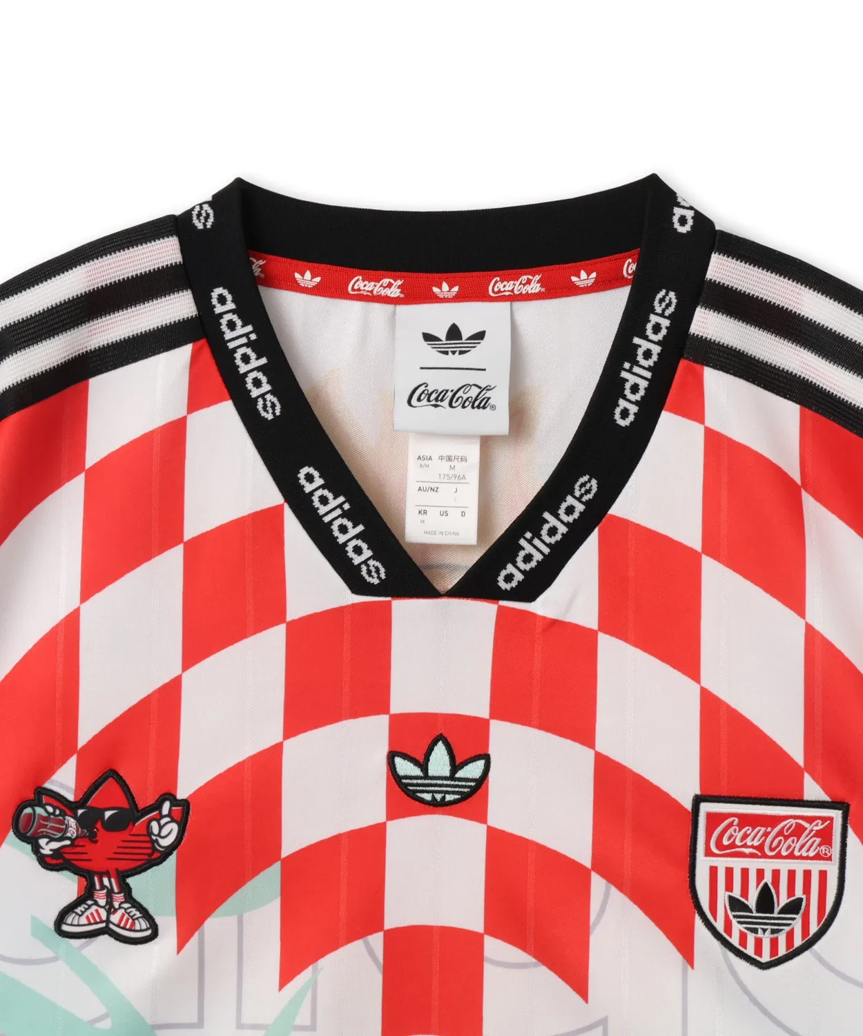 Мужская джерси-куртка с принтом Coca-Cola Classic Sport Mash-Up Adidas, Multi — фото 3