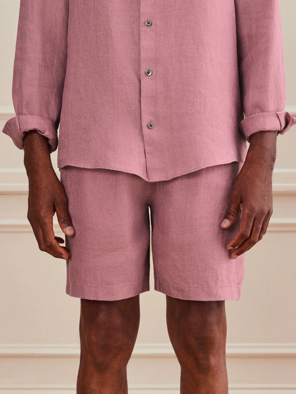 Шорты с завязками Pink Signature Next, розовый