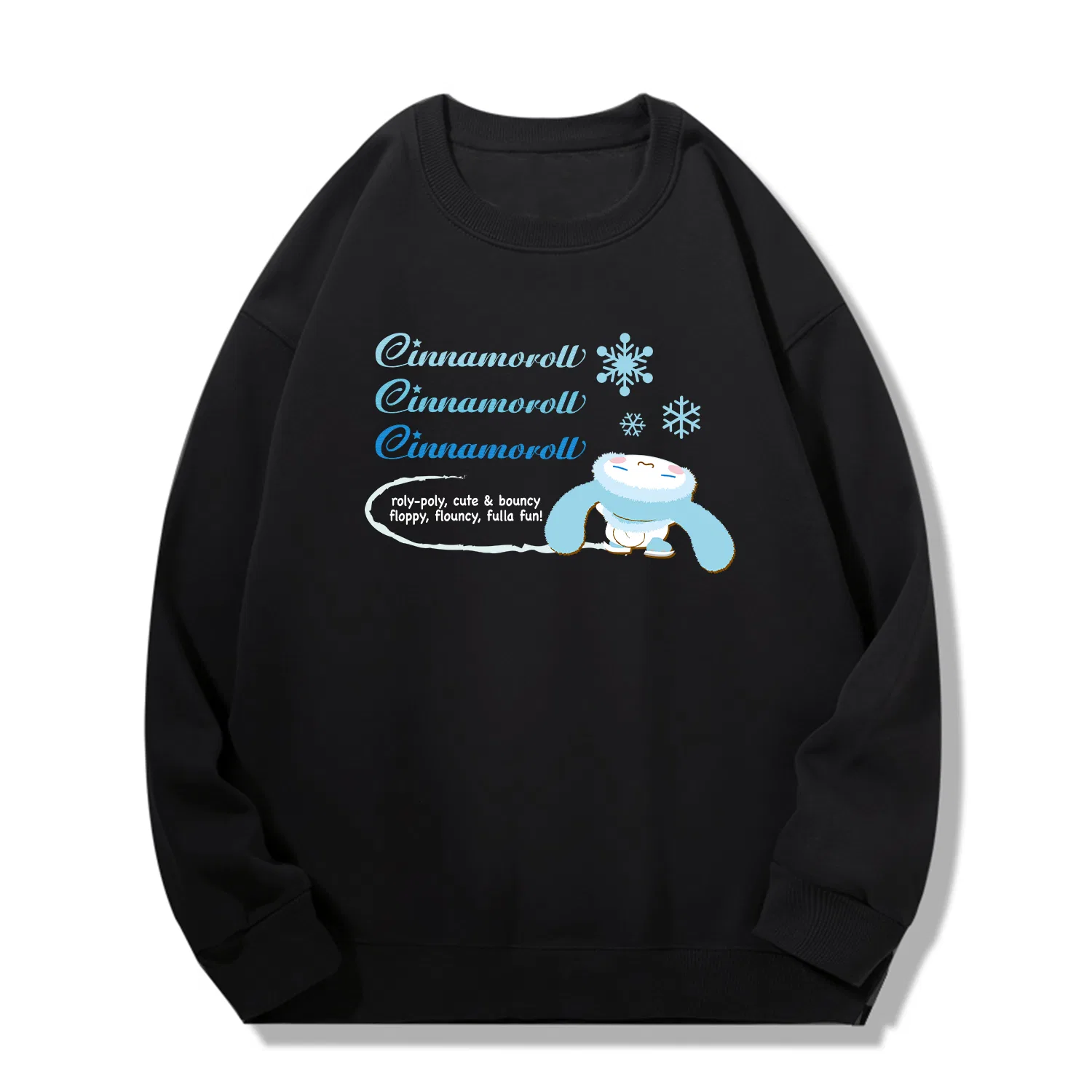 Детская толстовка с принтом x Cinnamoroll Sanrio, Iron Gray — фото 4