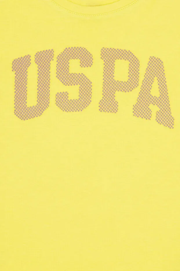 Детская футболка для девочек хлопковая с длинным рукавом U.S. Polo Assn., 992430 — фото 3