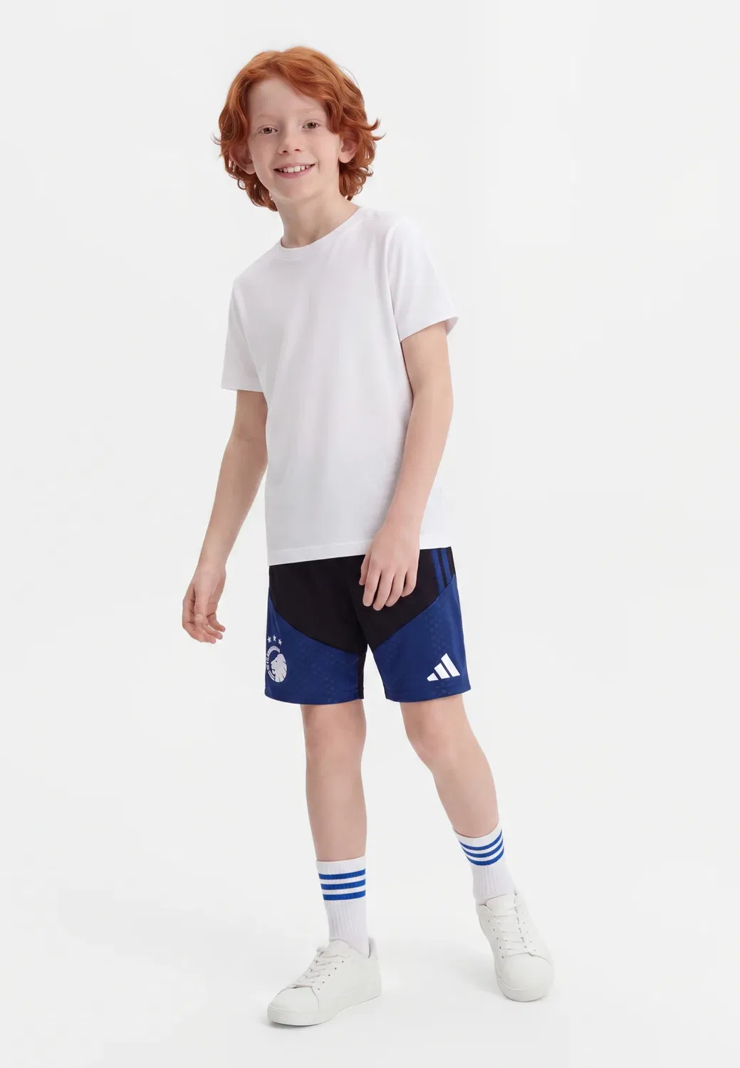 Детские спортивные шорты унисекс для тренировок ФК Копенгаген Adidas Performance, Black