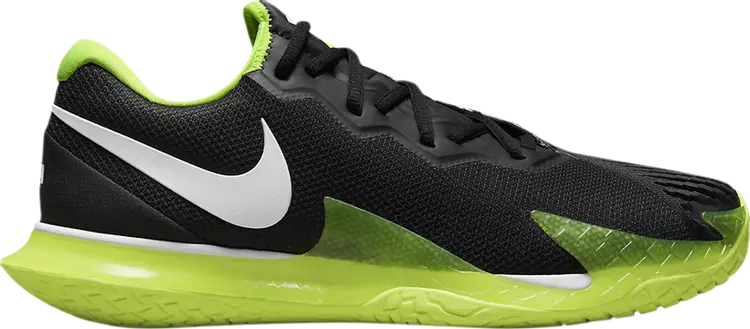 

Кроссовки Nike NikeCourt Zoom Vapor Cage 4 Rafa 'Off Noir Volt', черный