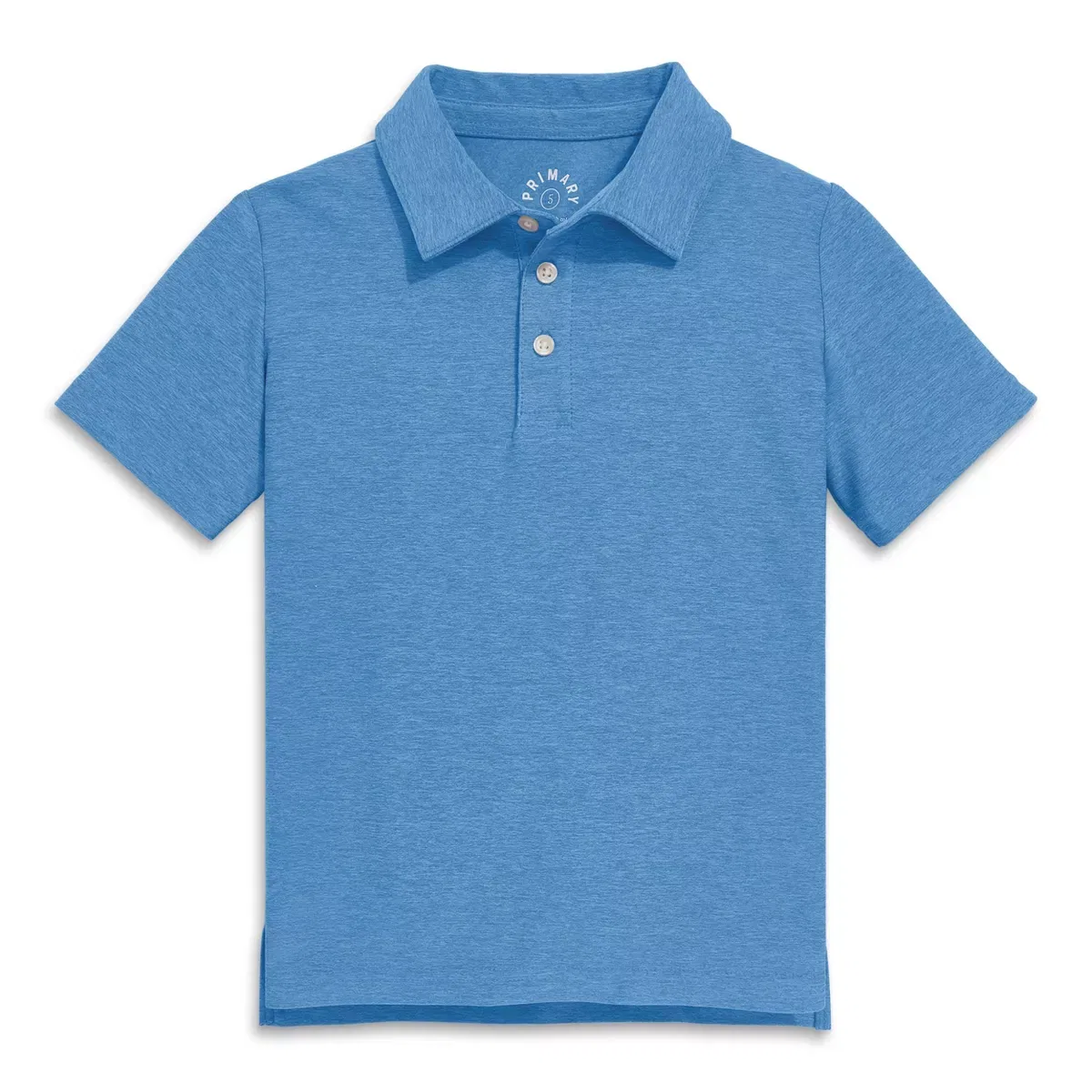 Детская рубашка-поло с коротким рукавом Flexknit Polo Primary, Charcoal