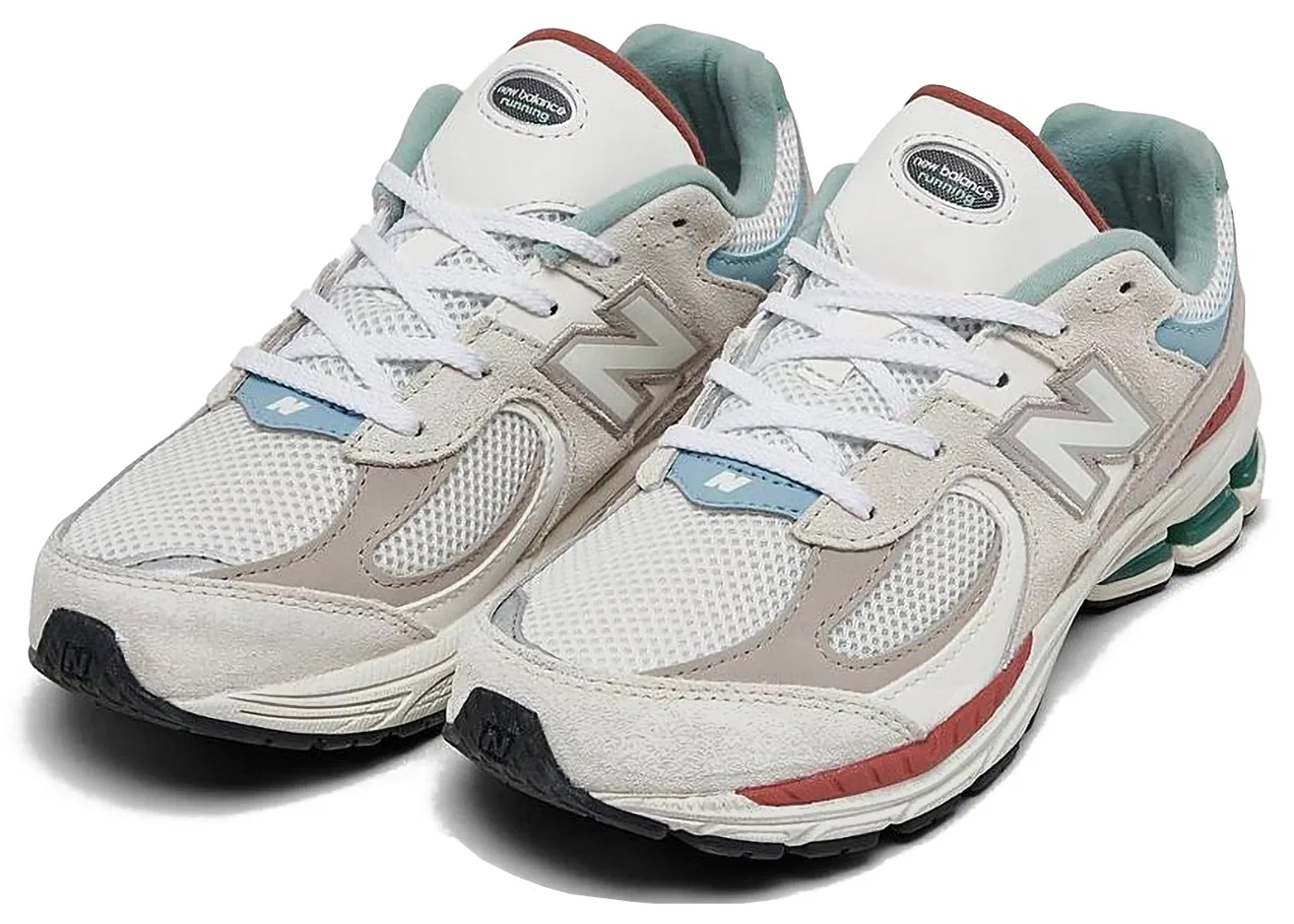 Детские кроссовки Lifestyle New Balance 2002R Festival Pack, Cream/Red/Blue/Green