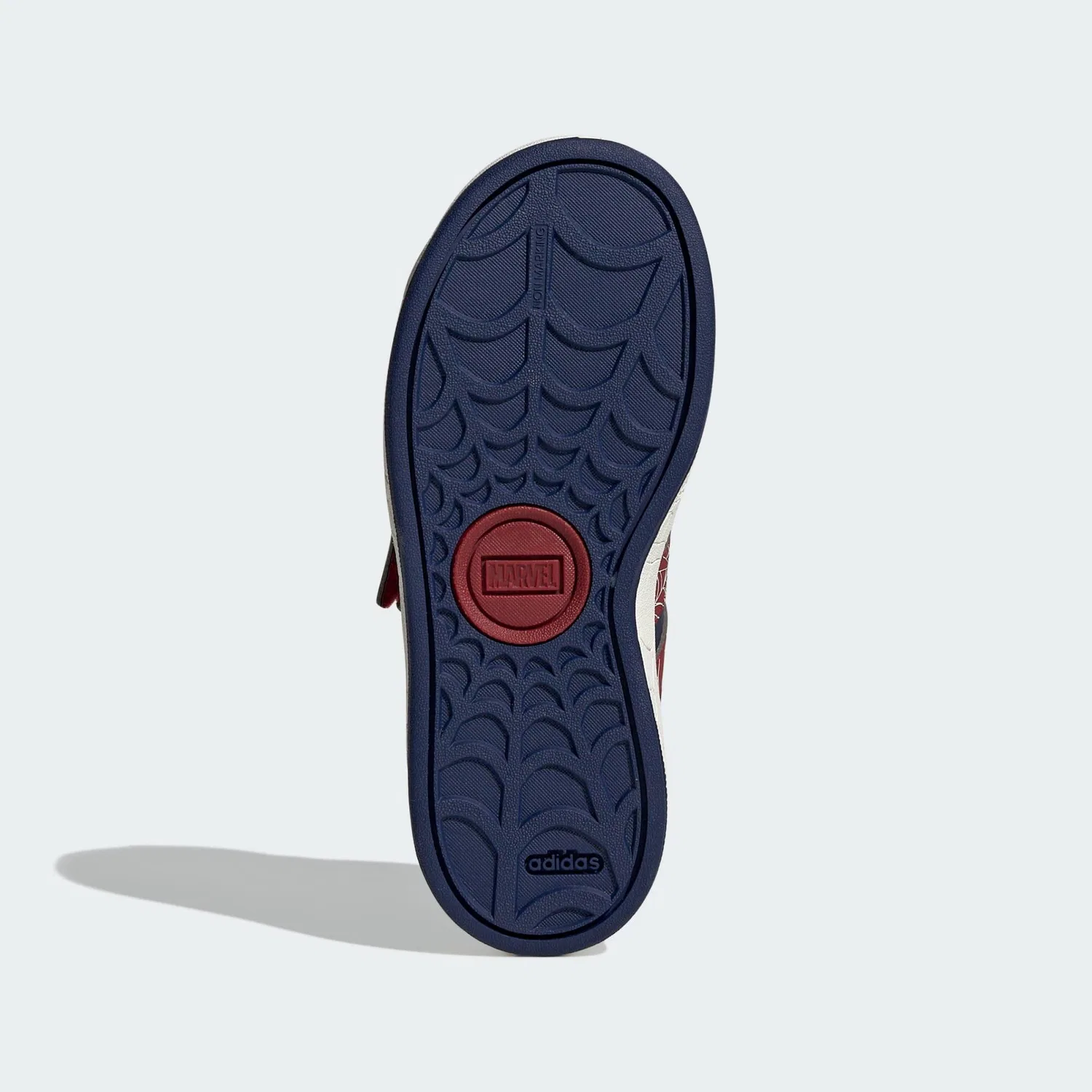 Детские кроссовки с дизайном Spider-Man Adidas Grand Court, Цвет Dunkelblau Rot Weiss — фото 3