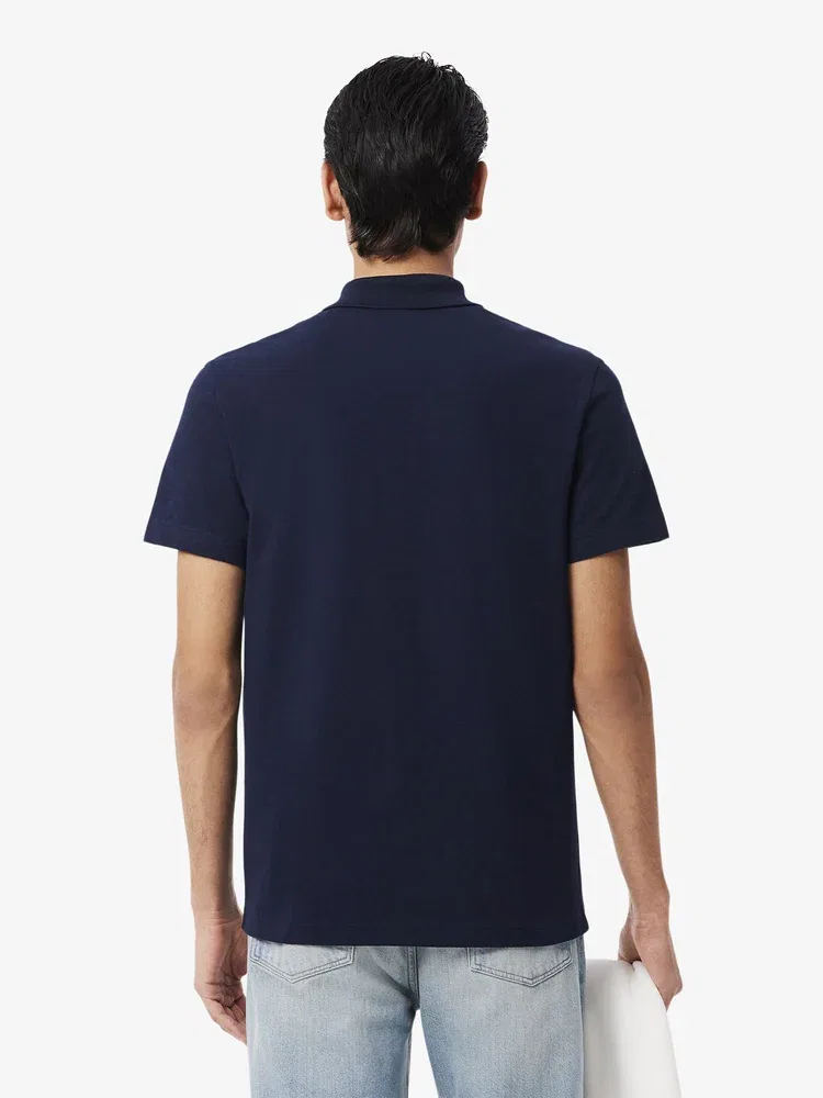 Футболка поло LACOSTE, Navy — фото 3