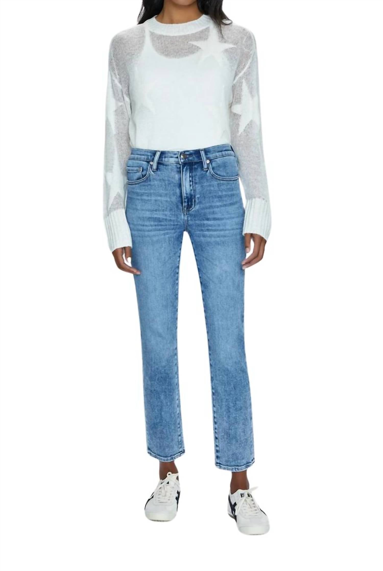 

Джинсы Madi High Rise Slim в цвете Silverlake PISTOLA