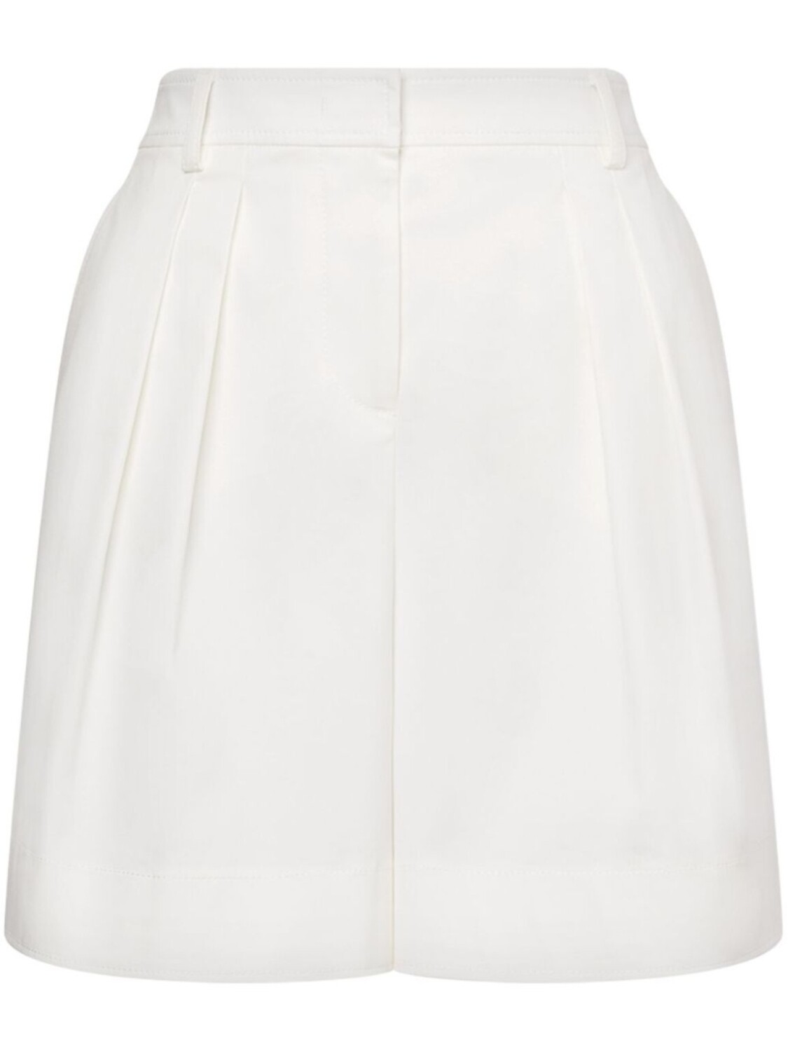 

Шорты со складками Alberta Ferretti, белый