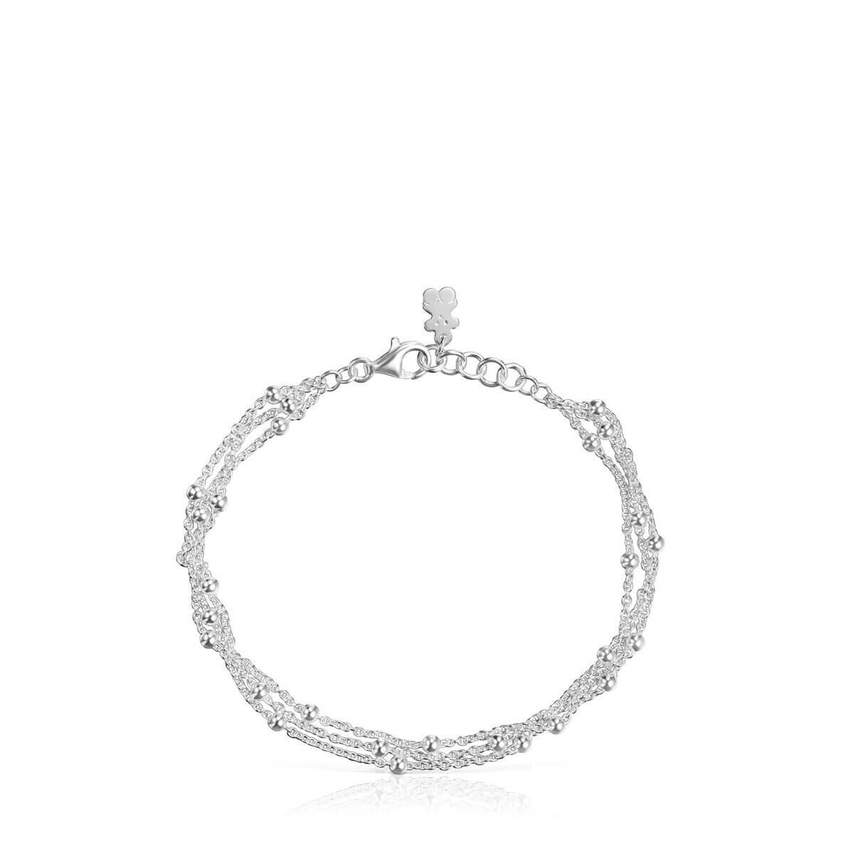 

Браслет Tous Basics Triple Chain, серебро
