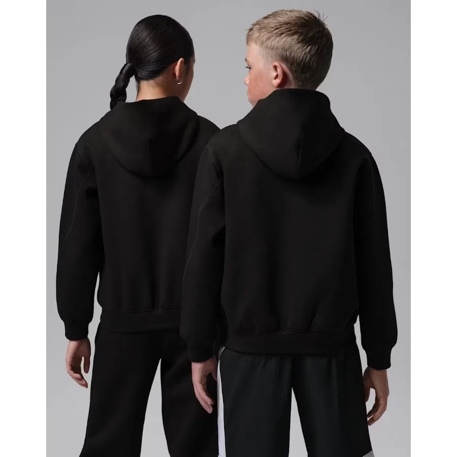 Детский свитшот с капюшоном Nike Jordan JDN MJ Therma-Fit Sport Po Hoo, Черный — фото 2