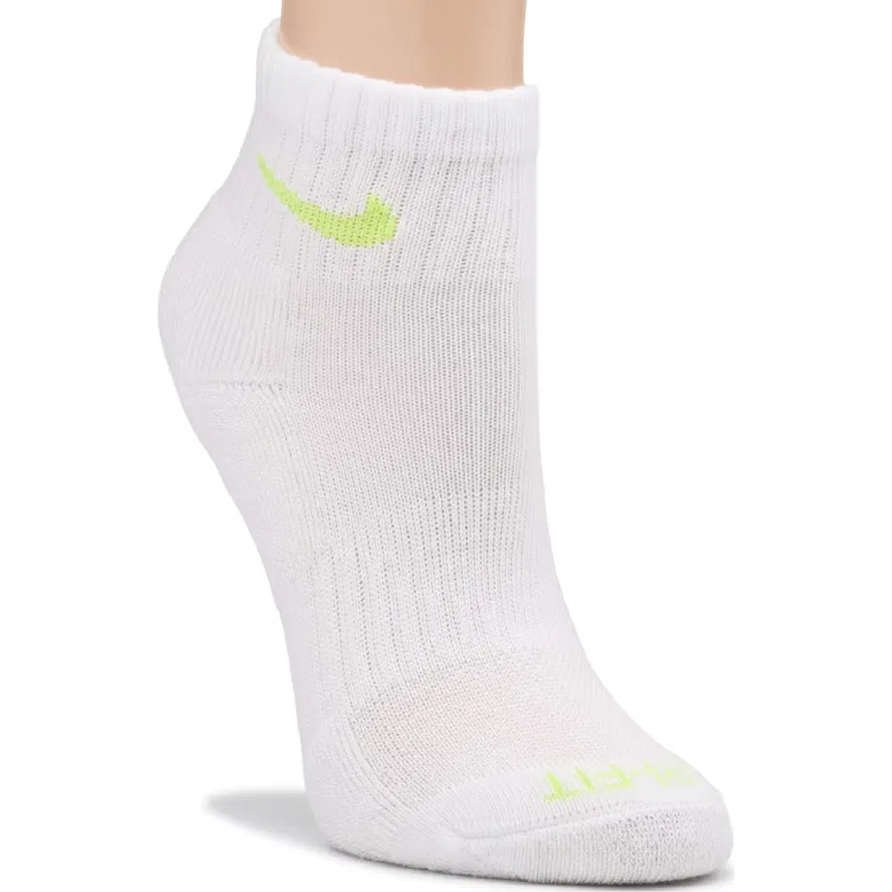 Детский набор из 6 пар носков до щиколотки размера XS для подростков Nike, White Assorted — фото 2