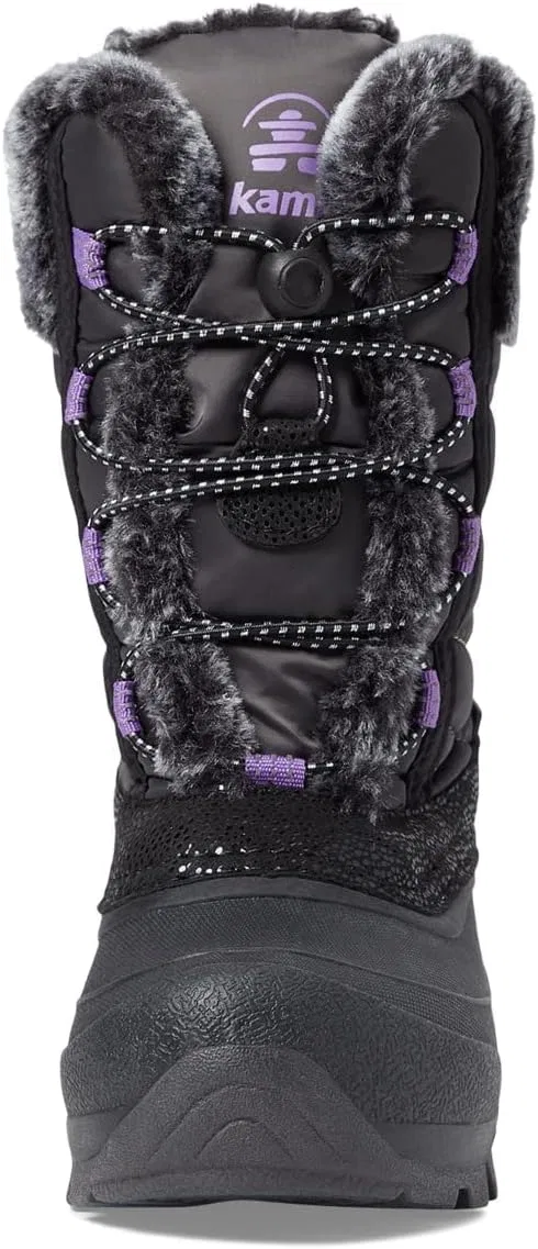 Детские ботинки для девочек Kamik Kids Star 3 Kamik, Charcoal/Orchid — фото 2