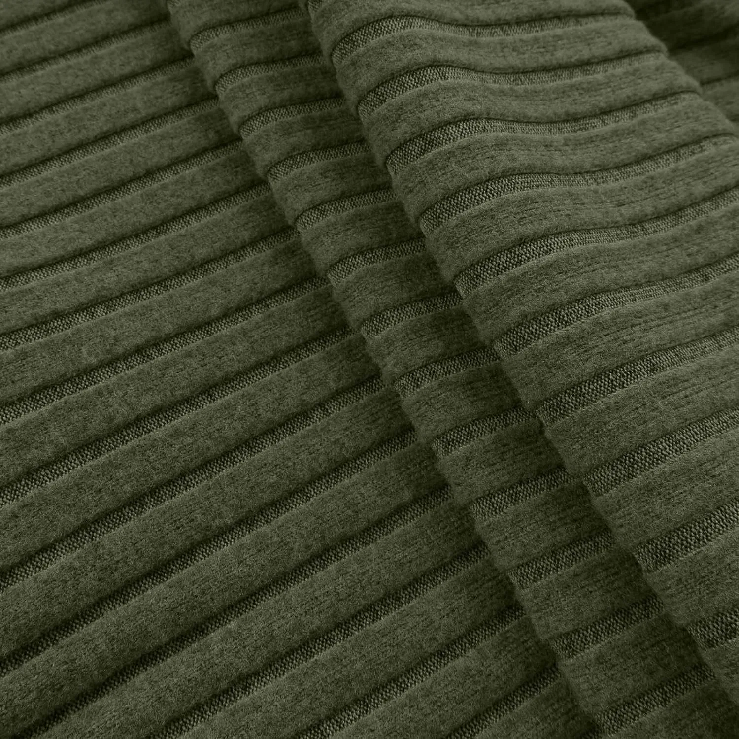 Женское платье-свитер с V-образным вырезом A-line, Army Green — фото 4