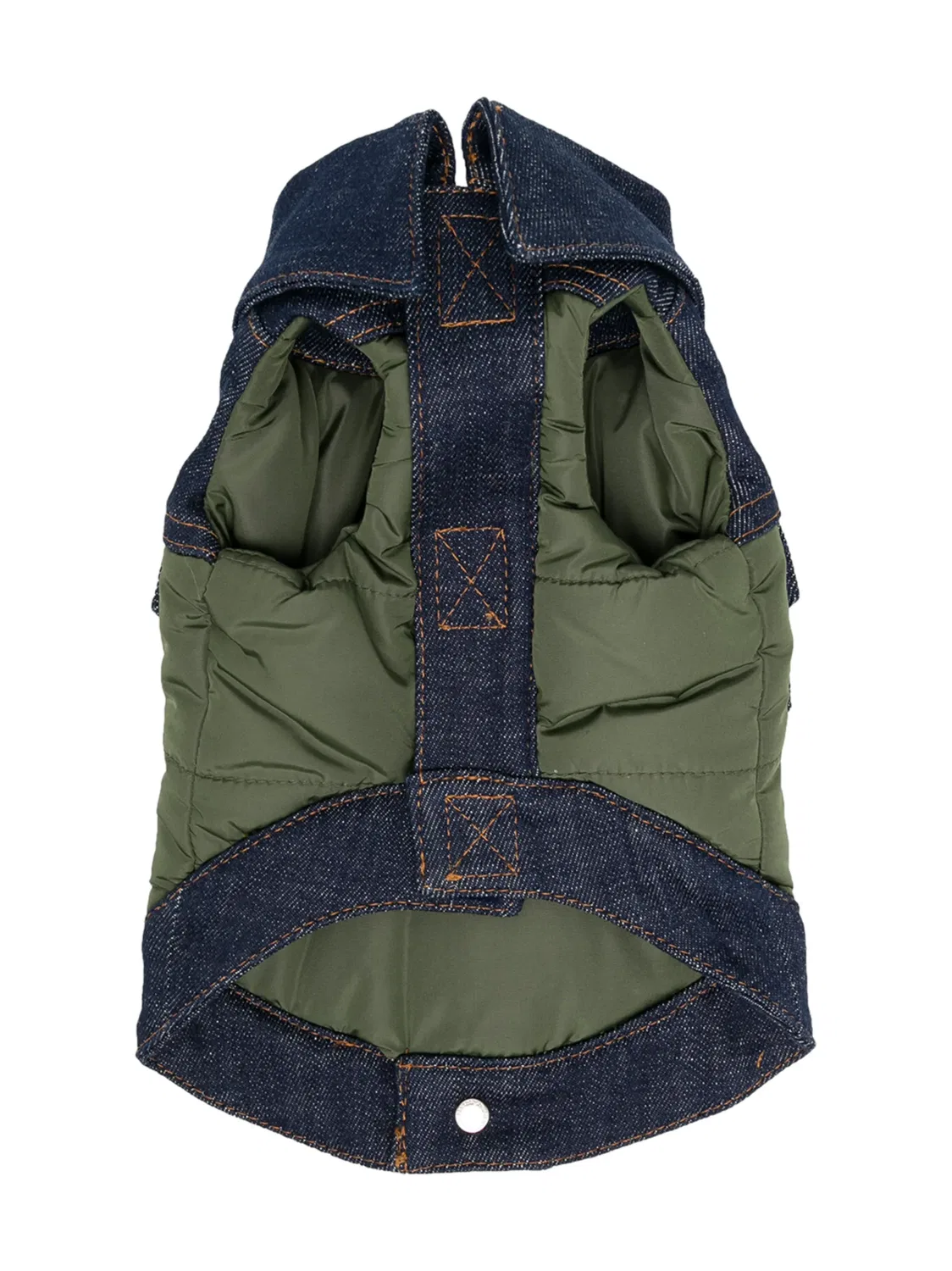 Куртка для собаки из коллаборации с Poldo Dog Couture Dsquared2, зеленый — фото 2