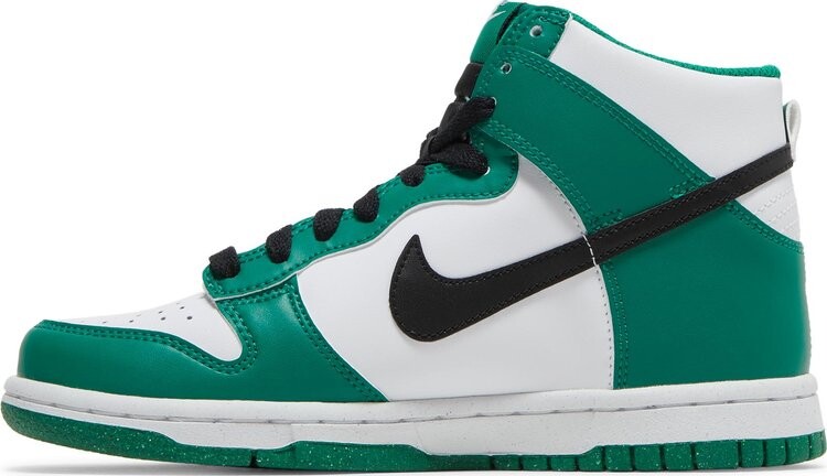 Кроссовки Nike Dunk High GS 'Celtics', зеленый — фото 4