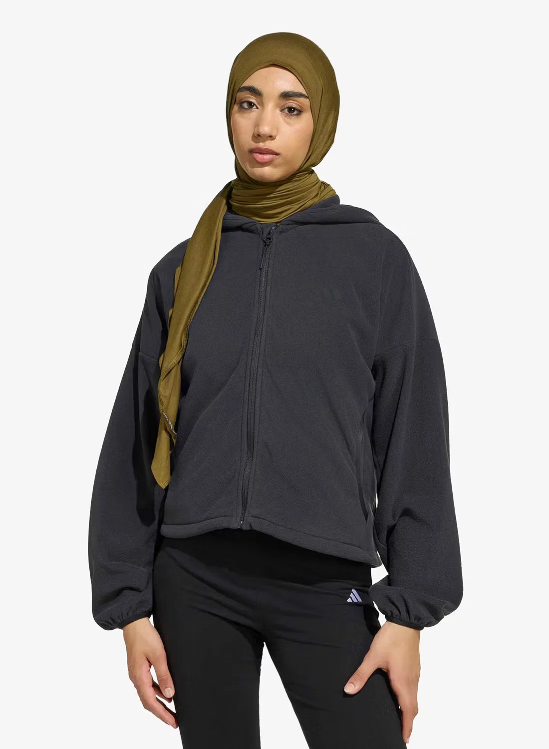 Куртка с капюшоном City Tech Adidas, черная