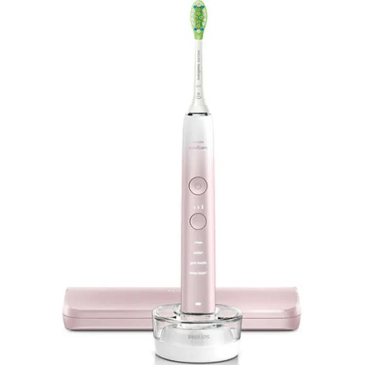 Электрическая зубная щетка Diamond 9 Series, звуковая, PHILIPS, Cherry Blossom Pink