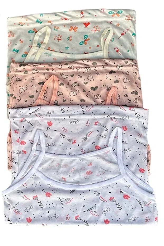 Детское для девочек нижнее белье с принтом 6-штучный набор Tutku girls' underwear with gift Katmirra, Patterned — фото 3