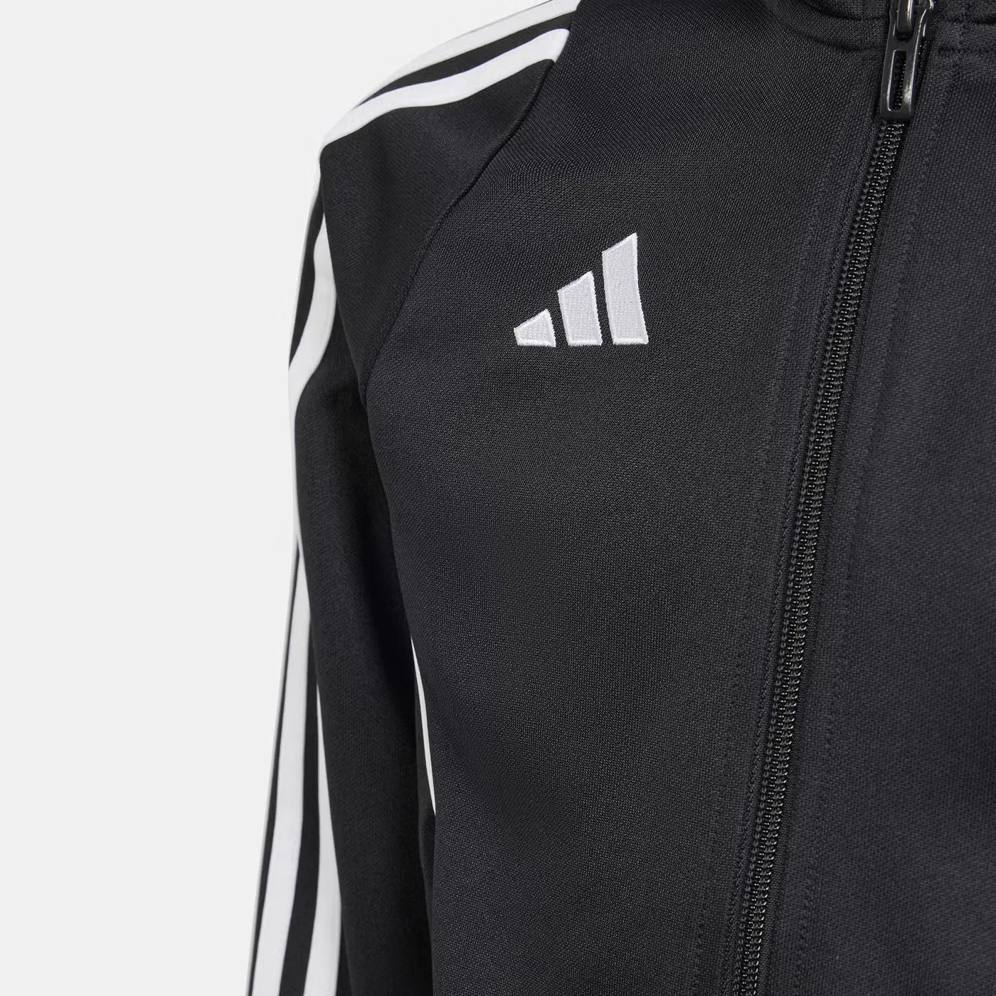 Куртка тренировочная футбольная с длинным рукавом Tiro 24 Adidas, черный — фото 3