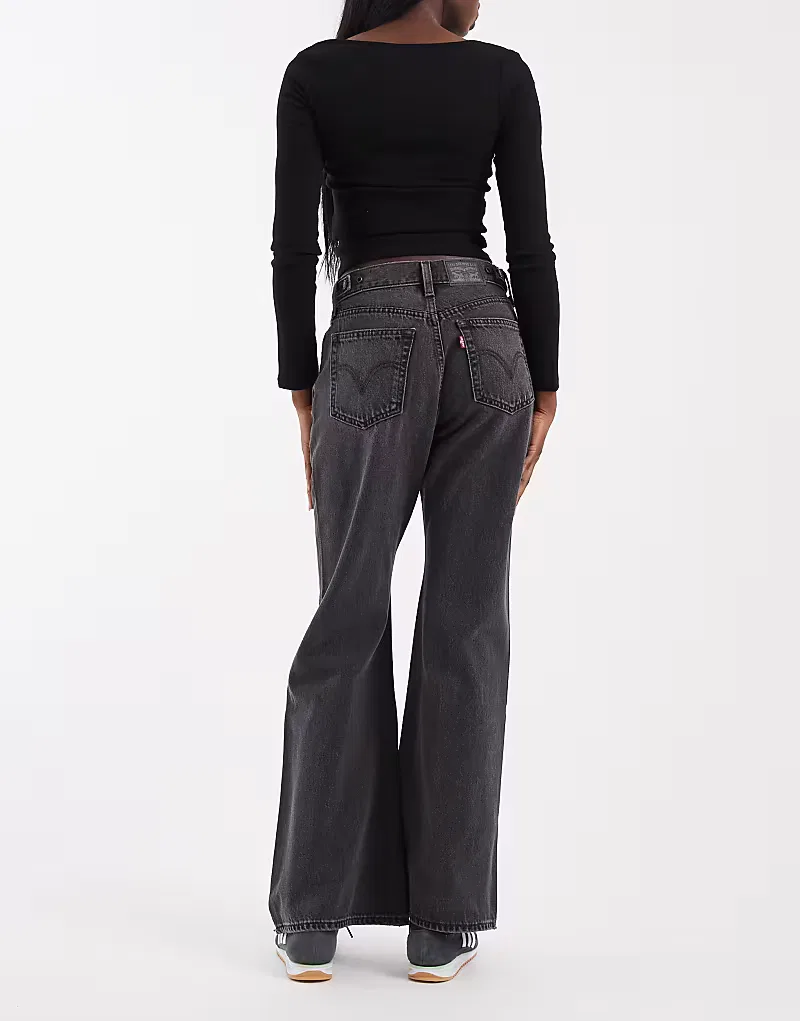Джинсы Levi's Cinch Flare, черный — фото 3