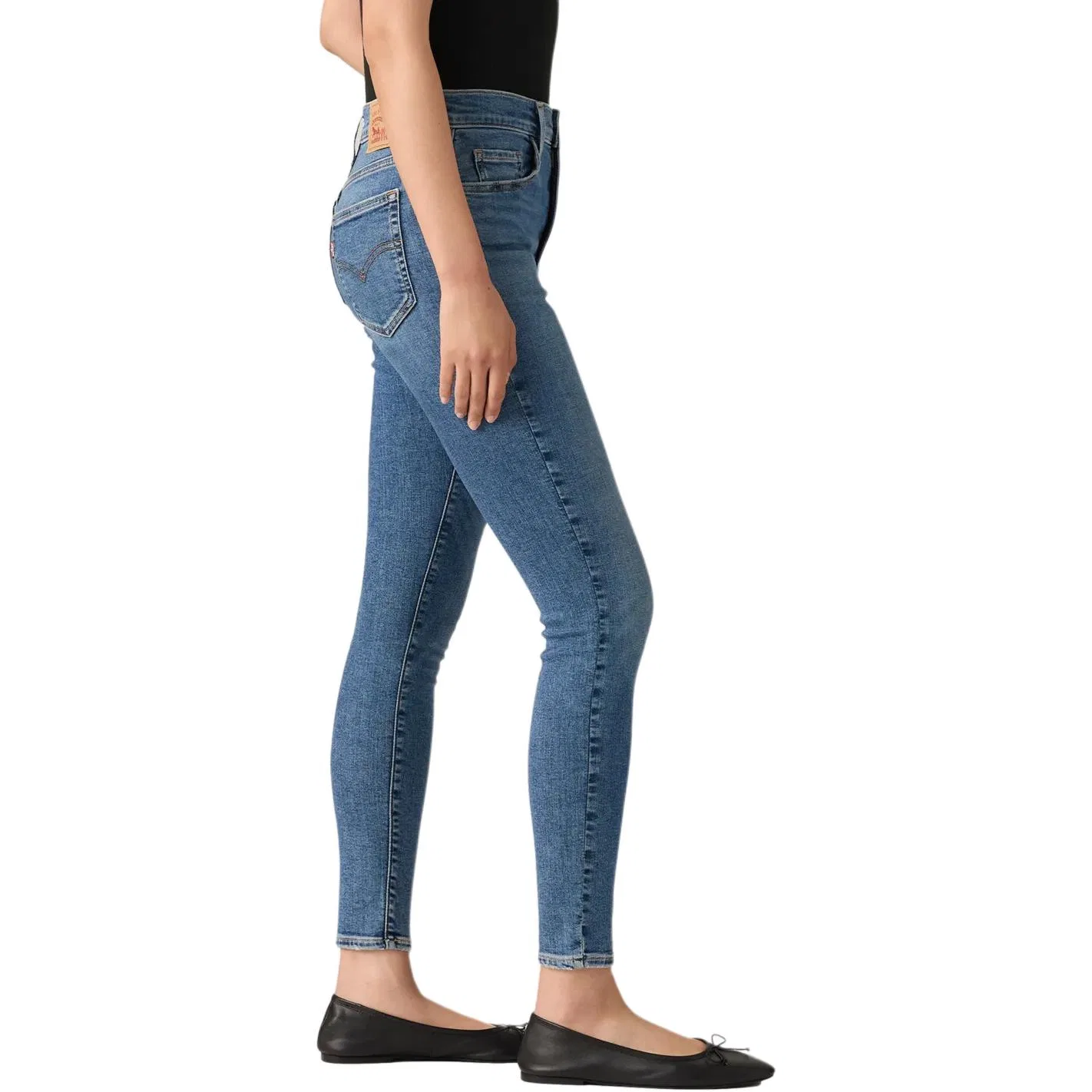 Женские джинсы с 720-м кроем Levis, Blue — фото 4