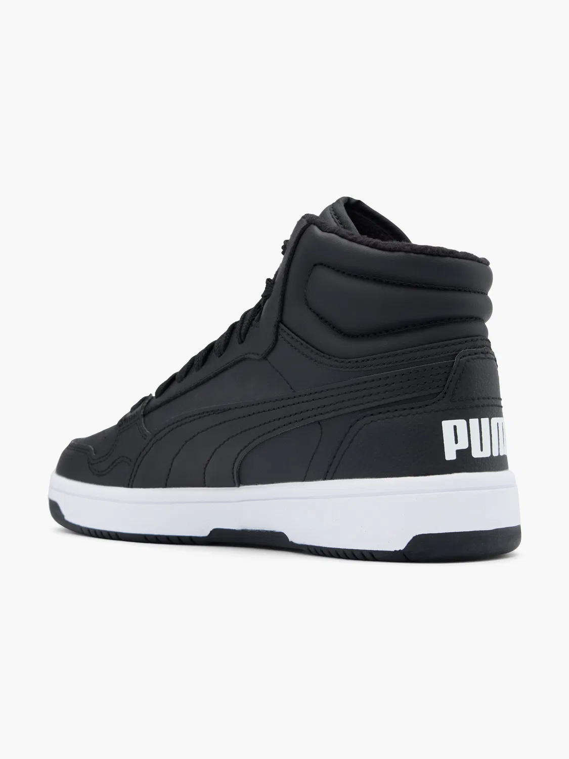 Детские кроссовки высокие PUMA REB-L MID WTR JR, черный — фото 3